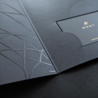 Feuillet plié sur mesure en papier brillant A4 A5, brochure d'introduction de l'entreprise, manuel de produit, service d'impression personnalisé