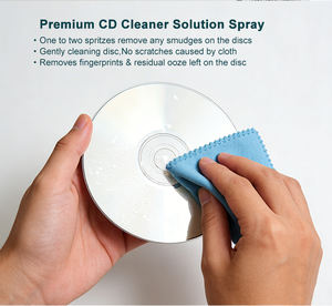 Solución <span class=keywords><strong>de</strong></span> Limpieza Premium Ecológica para CD y Pantallas con Paño <span class=keywords><strong>de</strong></span> Microfibra Antiestático para CD/DVD - Product Image 5