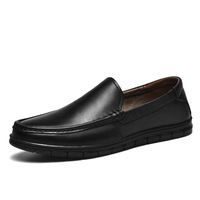 Mocassins pour hommes, chaussures de conduite Gommino Penny Loafer, plates, basses, à enfiler, décontractées, en PU respirant et léger, pour le printemps