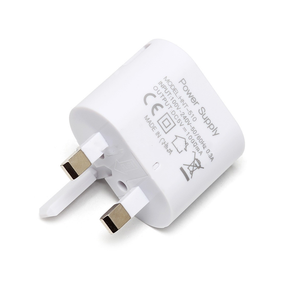UK Gấp Cắm 3 Pin Mains <span class=keywords><strong>USB</strong></span> Tường Charger Adapter Đơn <span class=keywords><strong>Usb</strong></span> Travel Phone Charger 5V <span class=keywords><strong>1A</strong></span> Cho iPhone X - Product Image 1