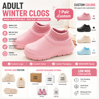 Chaussons d'hiver pour femmes, style coréen, à bout fermé, en EVA, semelles épaisses, antidérapants, chauds, doublure en coton, tendance, pour la maison, transfrontaliers