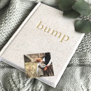 LABON Sổ Tay Nhật Ký Bìa Cứng Bằng Vải Lanh Tự Nhiên Đẹp Cho Bé Khi Mang Thai Của Bạn - Product Image 2