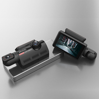 Grabadora de conducción Full Hd para salpicadero de coche, cámara Dvr con lente Dual, función Wifi, caja negra, gran oferta