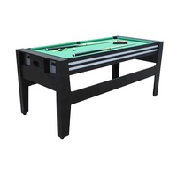 Vente en gros 6ft 4in Sports d'intérieur table multi-jeux avec piscine ping-pong air hockey dessus de salle à manger maison matériau de coussin en MDF