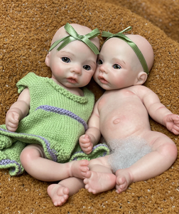 Poupée Bébé Réaliste en Silicone de 10 Pouces, Corps Entier Pondéré, Tête Chauve, Visage Fait Main, Détails Corporels Réalistes, pour Enfants Filles - Product Image 2