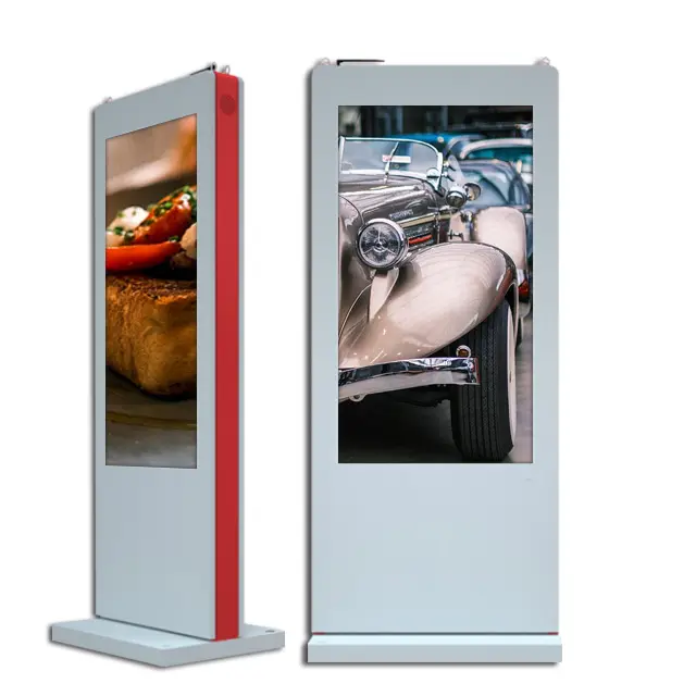 100inch Outdoor Portable Digital Mobile Advertising Screen Advertising Machine Digital Display Signage Media Player for Store