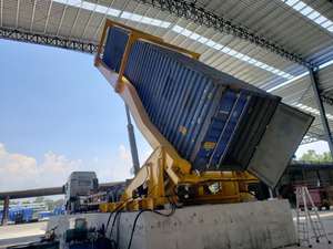 Hot Selling 40 Foot Container Tilter 40ft Container Tilting Machine Loading and Unloading <strong>Bulk</strong> <strong>Material</strong> - Product Image 5