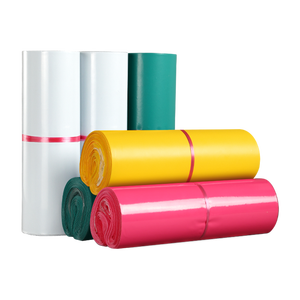 Buste Postali Personalizzate Guandu in Materiale Riciclato, Nuove Buste per Spedizioni in Rosso, Giallo, Verde e Bianco - Product Image 1