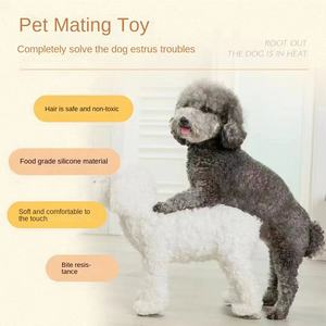 Köpeğin Fizyolojik İhtiyaçlarını Karşılayan ve İnteraktif Eğitim Sağlayan Yüksek Kaliteli Silikon Evcil Hayvan Seks Oyuncağı. - Product Image 5