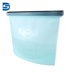 Bolsas <span class=keywords><strong>de</strong></span> Almacenamiento <span class=keywords><strong>de</strong></span> Alimentos <span class=keywords><strong>de</strong></span> <span class=keywords><strong>Silicona</strong></span> Reutilizables, Económicas, para Leche Materna, Verduras Frescas y Frutas - Product Image 4