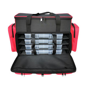 Caja de aparejos de pesca de carpa extragrande al por mayor, bandejas de bolsa, el mejor juego de almacenamiento de hombro suave e impermeable, terminal de cebo para pesca - Product Image 2