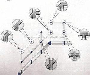 Nhôm thang di động bảo trì nền tảng an toàn Công nghiệp cầu thang với lan can - Product Image 5