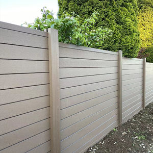 Recinzione composita del WPC del pannello di recinzione di plastica di legno del giardino di Zaun del WPC all'aperto - Product Image 5