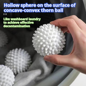 Balles de lavage réutilisables en gros anti-emmêlement pour sèche-linge et machine à laver, outils de nettoyage ménager pour un linge sans nœuds - Product Image 4