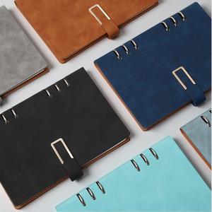 สมุดโน้ตปกหนังแบบถอดได้ ขนาด B5 อเนกประสงค์ สำหรับจัดระเบียบธุรกิจ/สำนักงาน พิมพ์ลายดิจิทัล ปรับแต่งได้ - Product Image 5