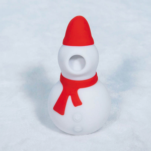 GF MAKER Série de Noël, vibromasseur pour filles, bonhomme de neige suceur, stimulateur du clitoris, suceur de mamelon, stimulateur érotique du point G, masseur pour femmes - Product Image 4