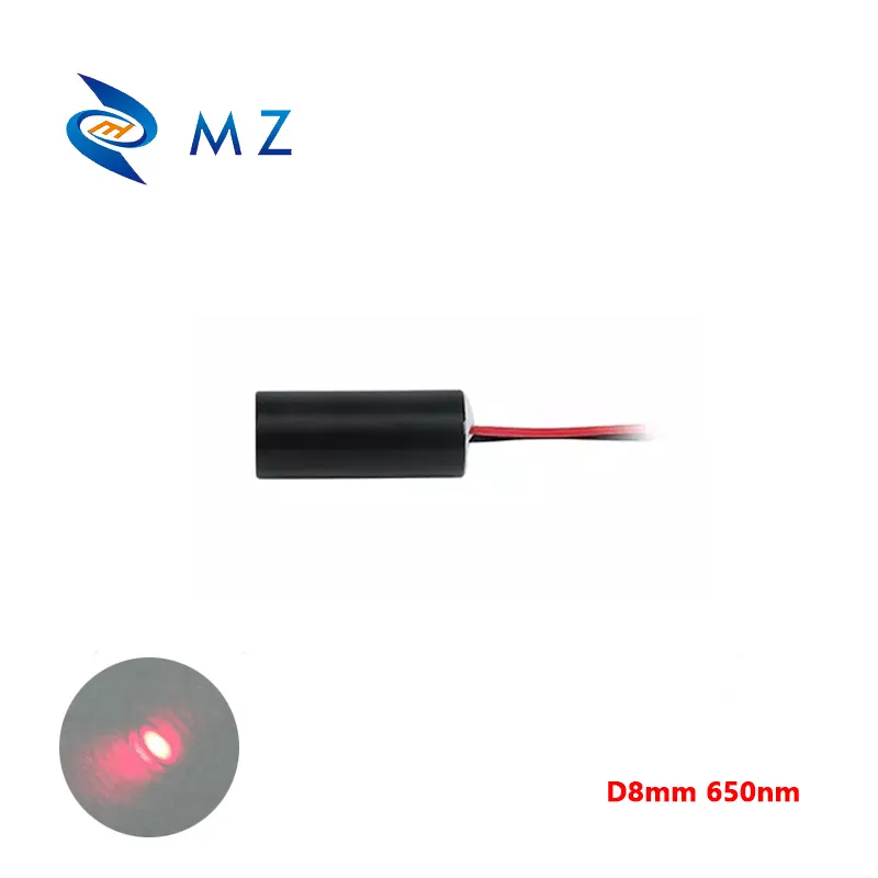 Standard Compact D8mm 650nm 5mw pointeur Laser industriel APC lecteurs Module Laser point rouge pour viser Module Laser Diode