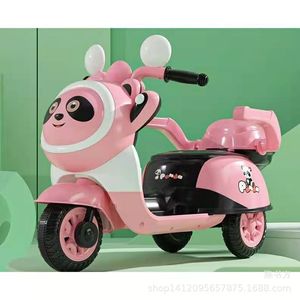 Electric Tricycle For Kids 12V Pink Panda Design 3 Wheels Child Ride On Vehicle Age 1-6 Years Old - Product Image 2
