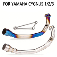 Tuyau de raccordement avant modifié pour échappement de moto, compatible silencieux 51mm pour YAMAHA Cygnus 1/2/3 Bws Zuma 125