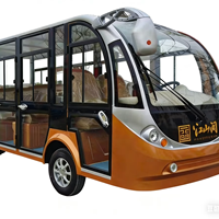 Voiture touristique électrique fermée de 23 places