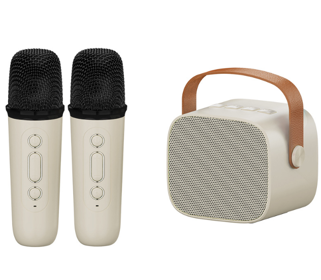 Mini Portable Microphone Audio Integrated Home Family Singing Karaoke Machine Wireless BT Outdoor Speaker