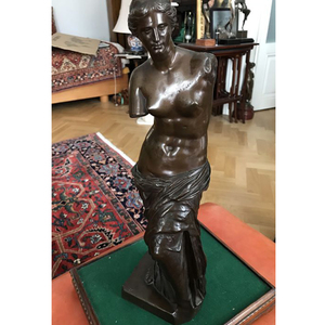 Estatua <span class=keywords><strong>griega</strong></span> <span class=keywords><strong>de</strong></span> metal decoración interior exterior personalizada tamaño real fundición latón bronce <span class=keywords><strong>Venus</strong></span> <span class=keywords><strong>De</strong></span> Milo estatua <span class=keywords><strong>escultura</strong></span> a la venta - Product Image 1