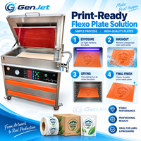 Mesin Pembuat Plat Flexo Fotopolimer All-in-One dengan Pengeringan dan Pencucian Sinar UVA untuk Produksi Pencetakan Label dan Kemasan