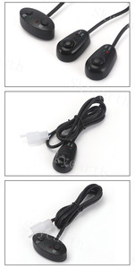 SKYEARTH Bán Buôn Đèn Sương Mù Dây Khai Thác Ô Tô Sửa Đổi Chung Đèn Sương Mù Chuyển Đổi Nhẹ Nhàng Water Drop Chuyển Đổi Nút Chuyển Đổi - Product Image 6