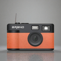 Appareil photo numérique compact rétro sans écran pour enfants, 12MP, 8 filtres, flash LED, batterie lithium 1200mAh, camping et réseaux sociaux