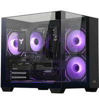 Ordinateur de bureau personnalisé OEM, processeur Intel Core I5-12400F, carte graphique RTX 5060, 8 Go de RAM DDR4, 256 Go de SSD NVMe, 500 W, ordinateur de bureau pour jeux