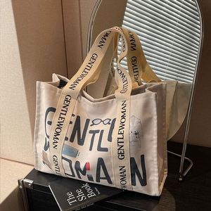 Bolsa de Mano Personalizada Ecológica con Cierre y Asa al Hombro, con Impresión de Logotipo, Bolsas Ecológicas XL de Gran Capacidad, Bolsa de Lona Ancha - Product Image 1