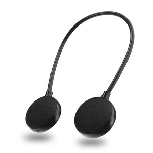 10W portatile collo appeso per altoparlante Bluetooth RGB LED Wireless Stereo musica impermeabile magico anello-nuovo tessuto Design batteria - Product Image 6