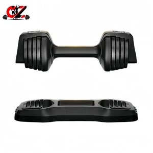 CZFIT Best Seller Ensemble d'haltères réglables pour la maison, haltères en caoutchouc réglables avec poignées antidérapantes - Product Image 1