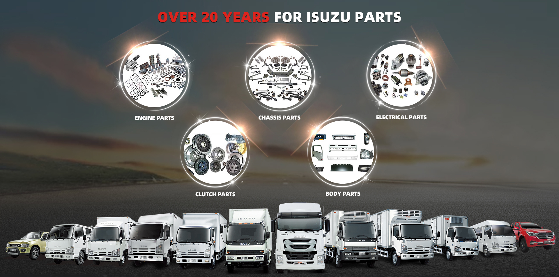 6HK1 6WF1エアブレーキホイールシリンダーアセンブリ1-47601087-0