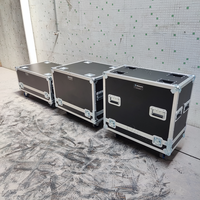 Kkmark Étui de vol personnalisé pour haut-parleurs HDL 20-A Line Array avec roues de 4 pouces