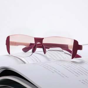 Gafas de Lectura Bifocales Anti-Luz Azul, Sin Montura, Ultraligeras, Unisex, TR90, con Doble Lente para Presbicia, Diseño Personalizado - Product Image 4