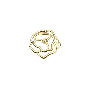 Colgante de Plata S925 Wenchi, Flor Grande Retro, Perla de 10-13 mm, Accesorios de Joyería DIY, Base Vacía, Modelo Tide 857 - Product Image 5