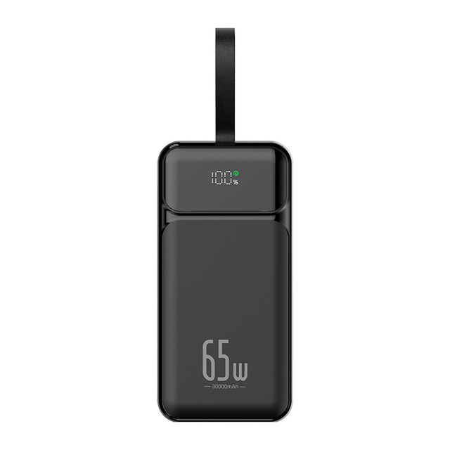 65W Power Bank High Capacity 30000mAh Fast Charging Powerbank Portable Battery Charger For Phone