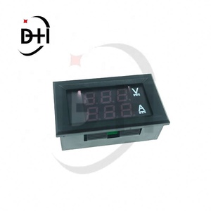 Voltímetro y Amperímetro Digital DC 0-100V 10A, Detector de Voltaje y Corriente con Pantalla Dual, Medidor de Panel, Indicador de Amperios y Voltios, LED Rojo y Azul de 0.28 Pulgadas - Product Image 2