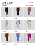 Vêtements pour femmes, vêtements de sport, pantalons slim fit, vêtements de fitness, vêtements athleisure, vêtements côtelés, leggings de yoga color block pour femmes