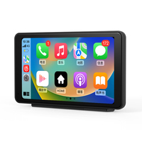 7 pouces écran tactile Navigation BT FM moniteur de voiture intelligente PND écran de lecture de voiture sans fil Mp5 lecteur Dvd de voiture intelligente Carplay