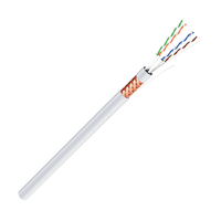 Kabel Ethernet CAT5E CAT6 CAT6A SFTP Tahan Cuaca untuk Luar Ruangan - Tahan UV, Dapat Dirembeskan Langsung ke Tanah, Bersertifikasi CE/ISO, Kabel Rip Cord Nilon untuk Penggunaan Industri