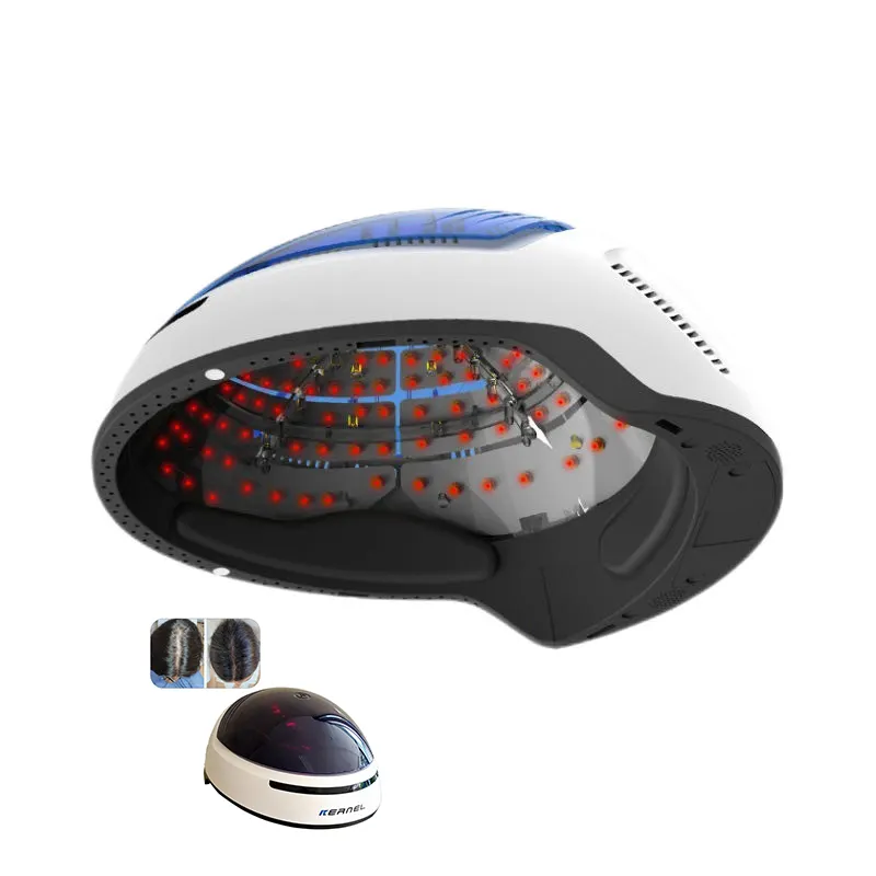 Hair regrowth Cap Kernel KN 8000B 204 PCS Leds lllt Laser Hair Growth Hat Red Light Therapy Cap Helmet For Hair Loss Treatment