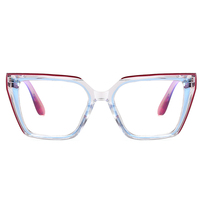 Lunettes optiques pour femmes MS 97714, monture large tendance, TR90, filtre bloquant la lumière bleue