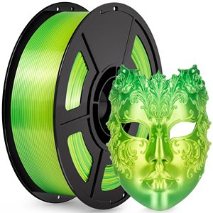 เครื่องพิมพ์ 3 มิติ เส้นพลาสติกสำหรับพิมพ์ 3 มิติ ขนาด 1.75 มม. PLA ซิลค์ สีเดียว สีคู่ สีสามสี น้ำหนัก 1 กก. 2 กก. 3 กก. พิมพ์ความเร็วสูง - Product Image 2