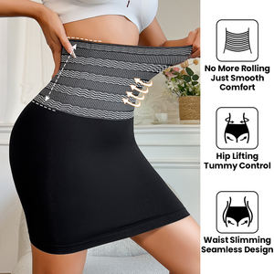 Faja Moldeadora de Jersey Transpirable Sin Costuras de Cintura Alta para Mujer, Control de Abdomen, Postparto, Reductora de Vientre, Levantador de Glúteos - Product Image 2