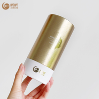 Tube en carton recyclé rond pour cosmétiques, boîte cylindrique pour outils de maquillage, parfum, bougie, emballage d'huiles essentielles