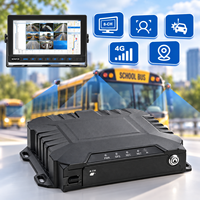 Enregistreur vidéo mobile M52Hv 8CH MDVR avec 4G WiFi, téléchargement vidéo à distance, 2.4/5.8G pour bus, logistique, flotte, récupération vidéo à distance, OEM ODM