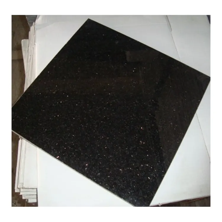 Bullnose Tiles 60 × 80 Galaxy Black Granite、Tiles 60 × 60 Granite Galaxy Black、24 × 24 Tile Golden Black Star Galaxy Granite