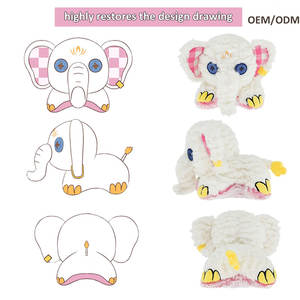 Peluches Personalizados 2026, Nuevo Peluche <span class=keywords><strong>de</strong></span> Elefante, Mini Peluches Personalizados, Muñeco <span class=keywords><strong>de</strong></span> Compañía <span class=keywords><strong>de</strong></span> Algodón Real - Product Image 3